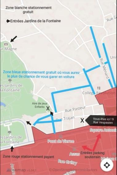 L'Antoninplein Centre-Maison Carree/P1 Bis نيم المظهر الخارجي الصورة